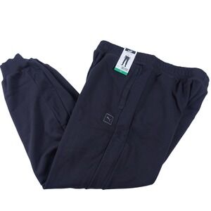 Puma Fleece Jogger Pants Men XL Inseam 31 Style 68926801 Pockets Black NWT